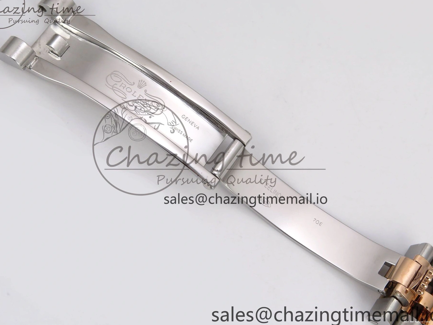 AAA Replica Watches GMF Bracelet SS on Jubilee Dimonds 278381RBR Supportive 1:1 Best 1166 Edition Brown 31 A DateJust Steel 904L RG Dial 0121